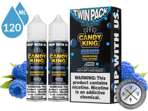 Blue Razz Candy King Bubblegum 120ml